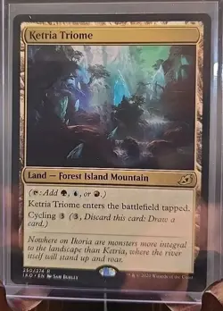 Ketria Triome Ikoria: Lair of Behemoths MTG Regular Near Mint - Image 3