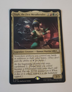 MtG Toph, the First Metalbender (TLA-0247) Rare English MINT - Image 1