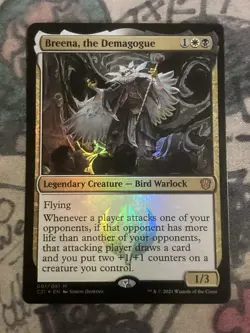MTG Foil Breena, the Demagogue Commander 2021 C21 (001/081) Regular Mythic - Image 1