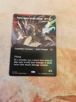 Neriv, Heart Of The Storm Borderless Foil Tarkir Dragonstorm MTG NM - Image 1