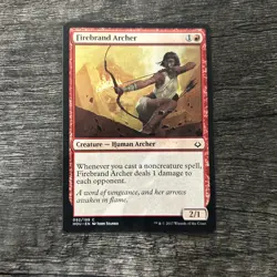 MTG 1x Firebrand Archer x1 LP Hour of Devastation - Image 1