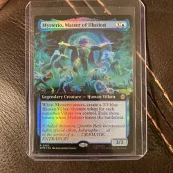 Mysterio, Master of Illusion (Extended Art) (Foil) - MTG Marvel's Spider-Man - Image 1