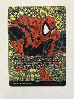 Arachnogenesis (Borderless) Marvel Universe Eternal-Legal Regular - Image 1