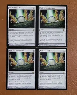 1x Playset of (4) NM Well of Lost Dreams 159/165 "THE LIST" REPRINT Darksteel - Image 1