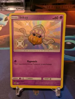 Inkay SV17/SV94 Pokemon TCG Hidden Fates Shiny Vault Baby Shiny Rare NM - Image 1