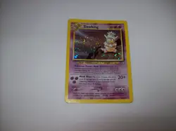 2000 Pokemon Neo Genesis Slowking Holo Rare #14/111 Damaged Free Shipping - Image 1