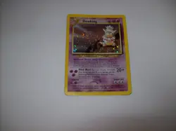 2000 Pokemon Neo Genesis Slowking Holo Rare #14/111 Damaged Free Shipping - Image 2