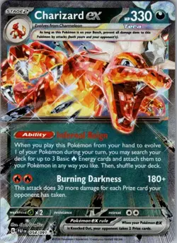 Pokemon Charizard ex - PAF 054/091 NM - Image 1