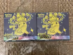2 x Pokemon TCG - Surging Sparks Pokemon Center - Elite Trainer Box - Sealed ETB - Image 1