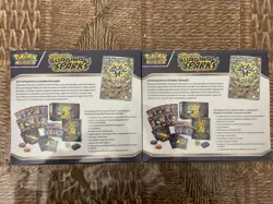 2 x Pokemon TCG - Surging Sparks Pokemon Center - Elite Trainer Box - Sealed ETB - Image 3