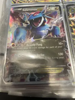 Pokemon Salamence EX - BLACK STAR PROMO - ULTRA RARE XY170 - GREAT CONDITION!!! - Image 1
