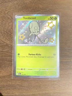Toedscruel 105/091 Paldean Fates Baby Shiny Rare - Pokemon TCG - Image 1