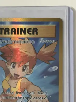 Pokemon Misty's Determination Full Art Holo Ultra Rare Evolutions 108/108 - Image 4