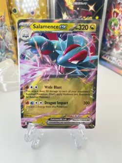Pokemon TCG Salamence EX 114/159 Journey Together Double Rare Holo NM - Image 1
