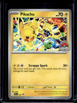 2025 Pokemon SVP Pikachu World's Celebration Winner #225 - Image 1