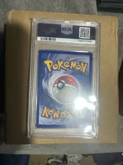 1999 Pokemon German Chaneira Holo 1st Edition PSA 6 - Image 2