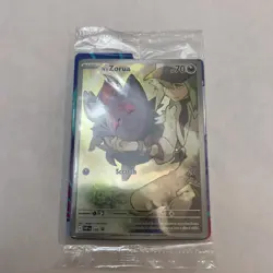 Pokemon Journey Together ETB- SEALED N’s Zorua Black Star Promo 189 - Image 2