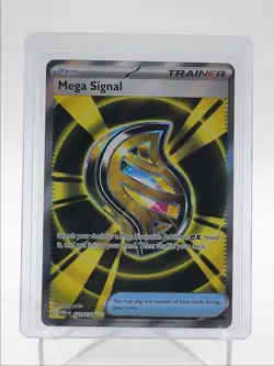 MEGA SIGNAL 2025 POKEMON MEGA EVOLUTION ULTRA RARE 171/132 Q5542 - Image 1