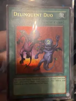 Yu-Gi-Oh! Delinquent Duo MRL-039 Magic Ruler Unlimited Holo Rare 1996 Konami - Image 1
