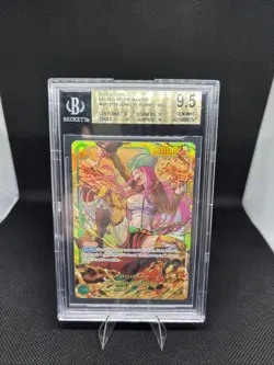 BGS GEM MINT 9.5 Jewelry Bonney (118) OP12-118 Legacy of the Master Foil - Image 1