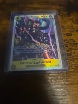 One Piece CCG Eustass Captain Kid OP10-112, Royal Blood, Near Mint Condition - Image 1