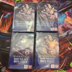 One Piece Op-14 Double Pack Set 9 The Azure Sea's Seven Lot Of 4 - Image 1