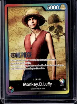 2023 One Piece Promo Monkey. D. Luffy Sealed Battle Live Action #P - Image 1