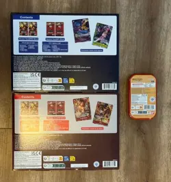 ONE PIECE Illustration Box Vol 5 & Vol 6 - OP-13 + Luffy Tin, ALL SEALED - Image 2