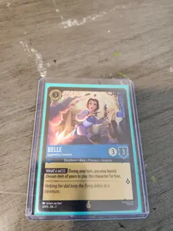 Belle - Apprentice Inventor Promo Card Disney Lorcana - Image 1