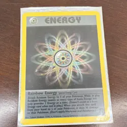 Pokemon TCG Team Rocket Rainbow Energy Holo Special Energy Card 17/82 (2000) - Image 1