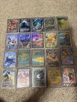 Pokemon Modern Collection 50 Card Lot Full Arts And Illustration Rares - Image 2