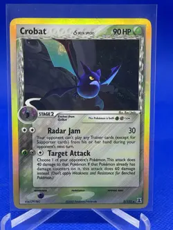 Crobat Delta Species Reverse Holo Card 2/113 Rare NM Pokemon Card TCG HTF - Image 1