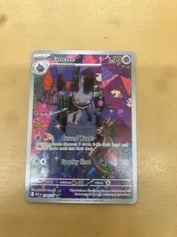 🔥Pokemon Banette 234/217 Full Art Holo ASCEn 90 HP 70 Attack Card - Image 1