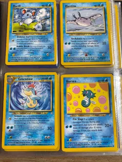 Pokemon Card Lot Of 89 Neo Genesis And Neo Discovery Foils Rare 1995 NM - Image 1