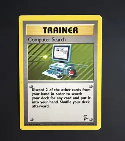 Computer Search 101/130 Base Set 2 Rare Pokemon Card - Image 1