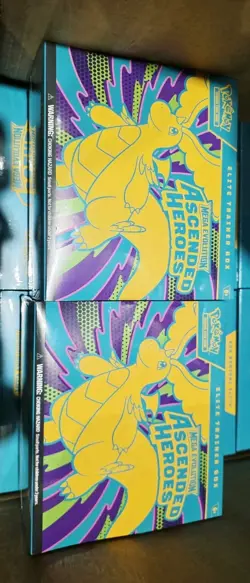 X2 Pokemon Card Ascended Heroes Elite Trainer Box Bundle Of 2 - Image 1