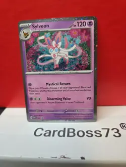 Sylveon - 172 (Cosmos Holo) 172 Sv: Scarlet & Violet Promo Cards Holo - Image 3