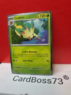 Leafeon - 170 (Cosmos Holo) 170 Sv: Scarlet & Violet Promo Cards Holo - Image 2