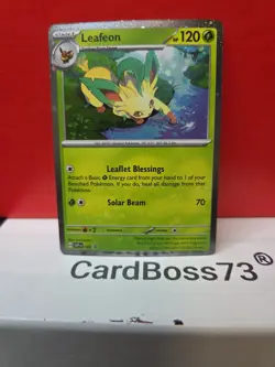 Leafeon - 170 (Cosmos Holo) 170 Sv: Scarlet & Violet Promo Cards Holo - Image 4