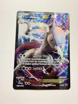 Mewtwo EX XY125 Full Art Black Star Promo Holo Pokemon Card Rare - Image 1
