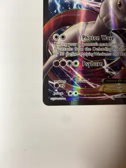 Mewtwo EX XY125 Full Art Black Star Promo Holo Pokemon Card Rare - Image 2