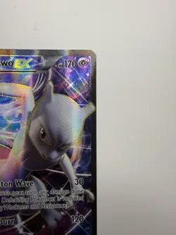 Mewtwo EX XY125 Full Art Black Star Promo Holo Pokemon Card Rare - Image 4