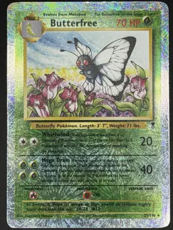 Pokemon Butterfree Legendary Collection Reverse Holo Rare 21/110 70 HP Card - Image 1