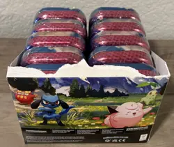 Pokemon TCG Ascended Heroes MINI TIN DISPLAY BOX Sealed/Rip 10x Tins Box - Image 1