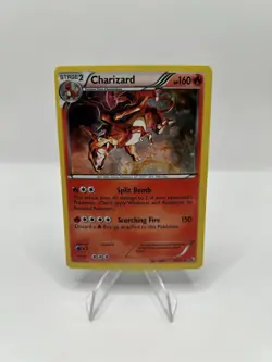 Pokemon TCG Charizard 19/113 Legendary Treasures Pokemon Cosmos Holo - NM - Image 1