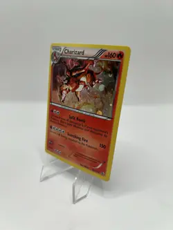 Pokemon TCG Charizard 19/113 Legendary Treasures Pokemon Cosmos Holo - NM - Image 4