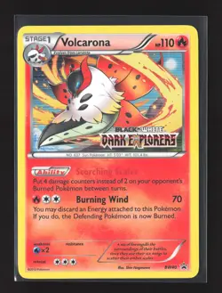 Pokemon Black and White Promos #BW40 Holo Stamped Promo Volcarona - Image 1