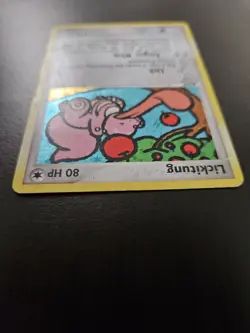 Pokemon TCG Lickitung 37/112 FireRed & LeafGreen Holo LP - Image 3