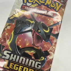 Pokemon TCG 2017 Sun & Moon Shining Legends Booster Pack Sealed Rayquaza Art - Image 2