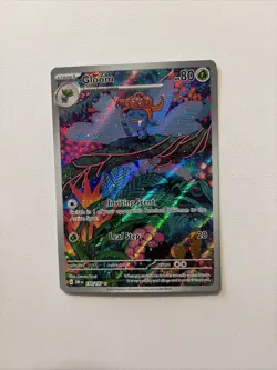Pokemon TCG Gloom 198/197 Sv03: Obsidian Flames Illustration Rare Holo - Image 1